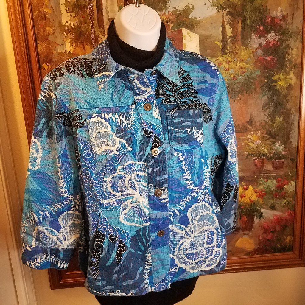 Ruby Rd. Button Up Jacket